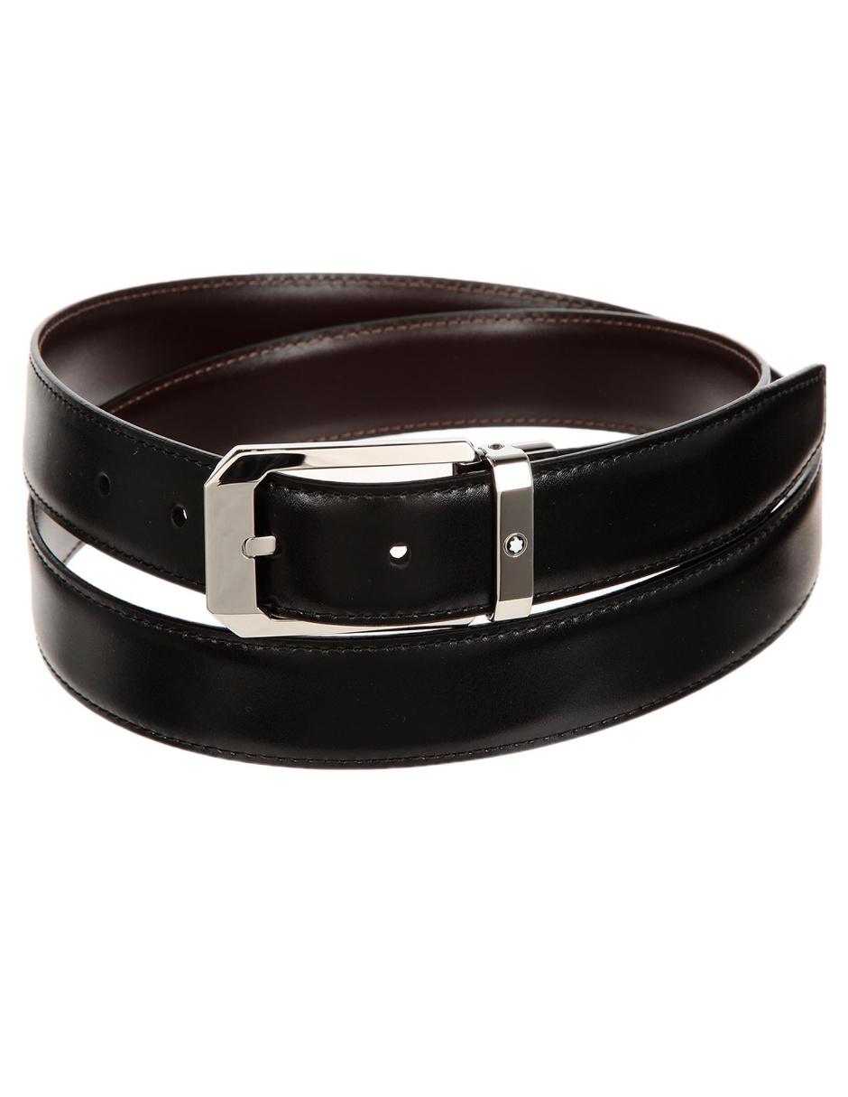 Cinturón de piel para hombre