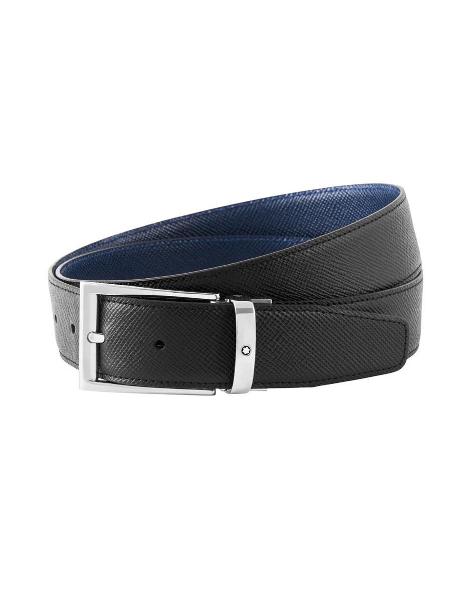 Cinturón Montblanc de piel para hombre