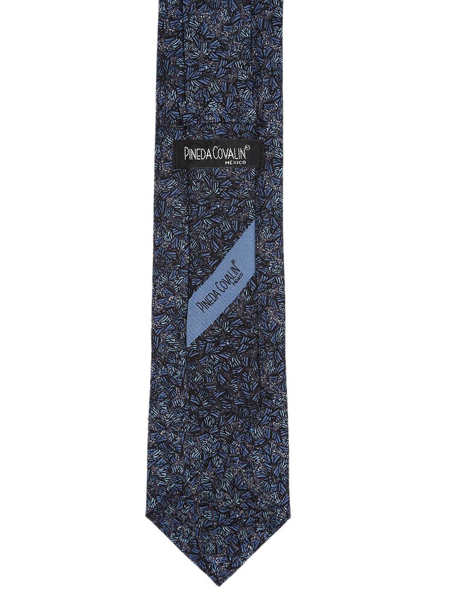 Corbata regular de seda estampado para hombre