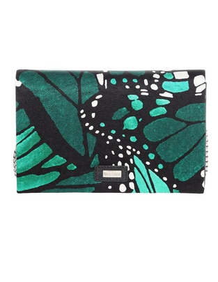 Bolsa clutch de piel para mujer