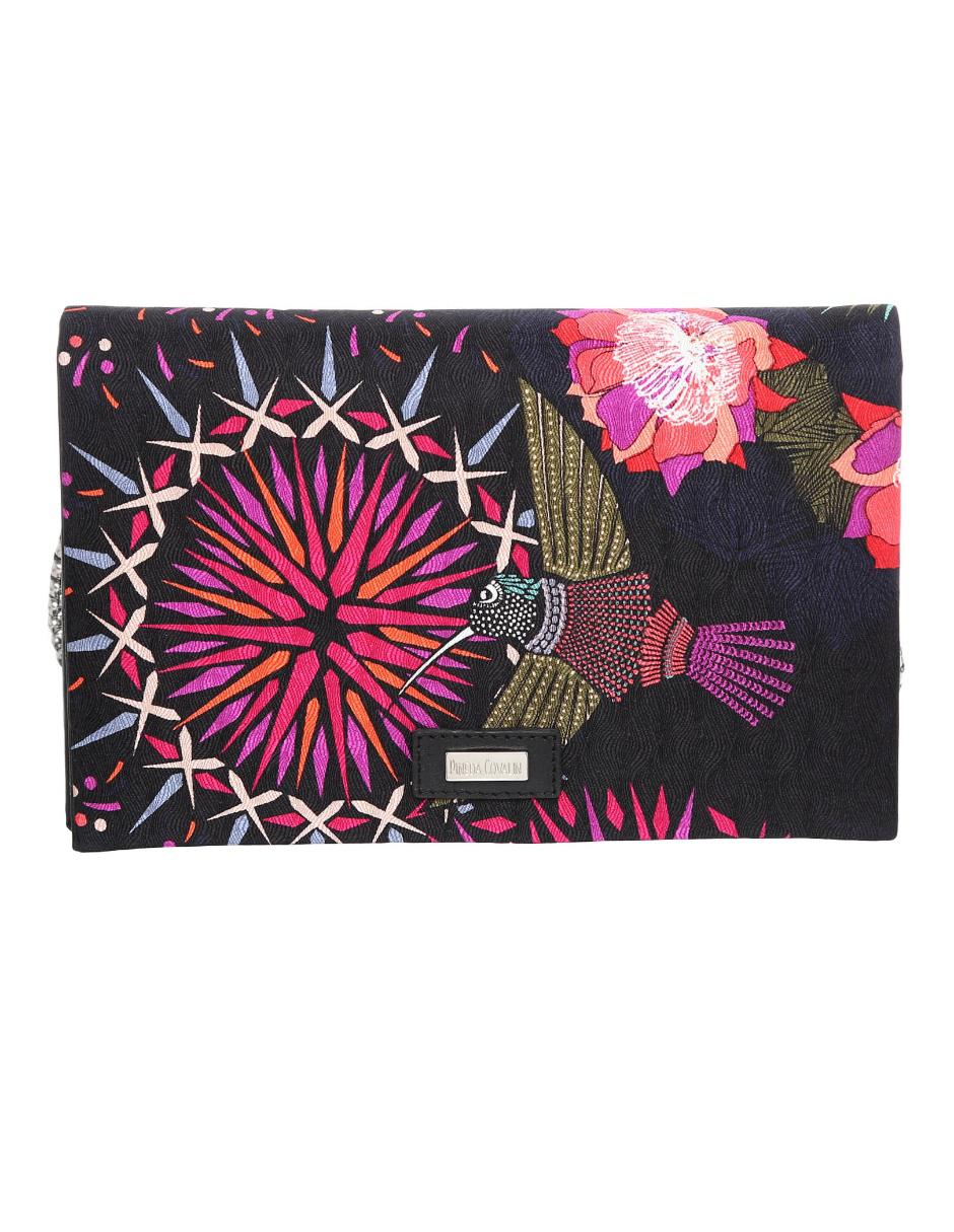 Bolsa messenger de piel para mujer