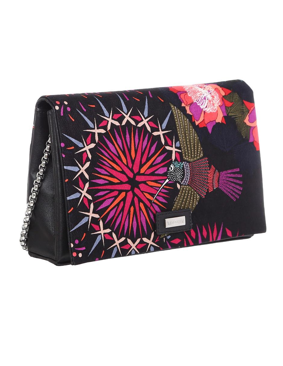 Bolsa messenger de piel para mujer