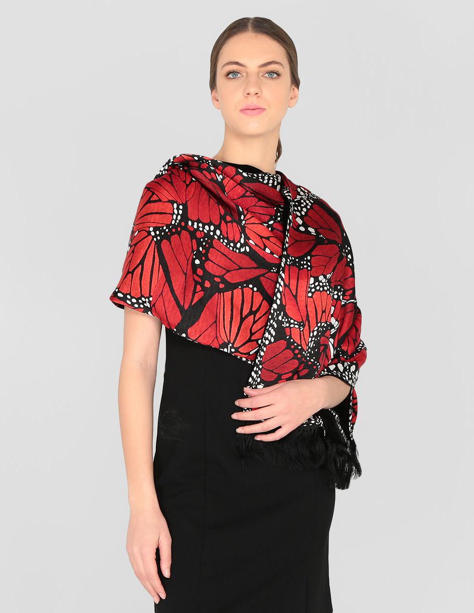 Abrigo estampado gráfico