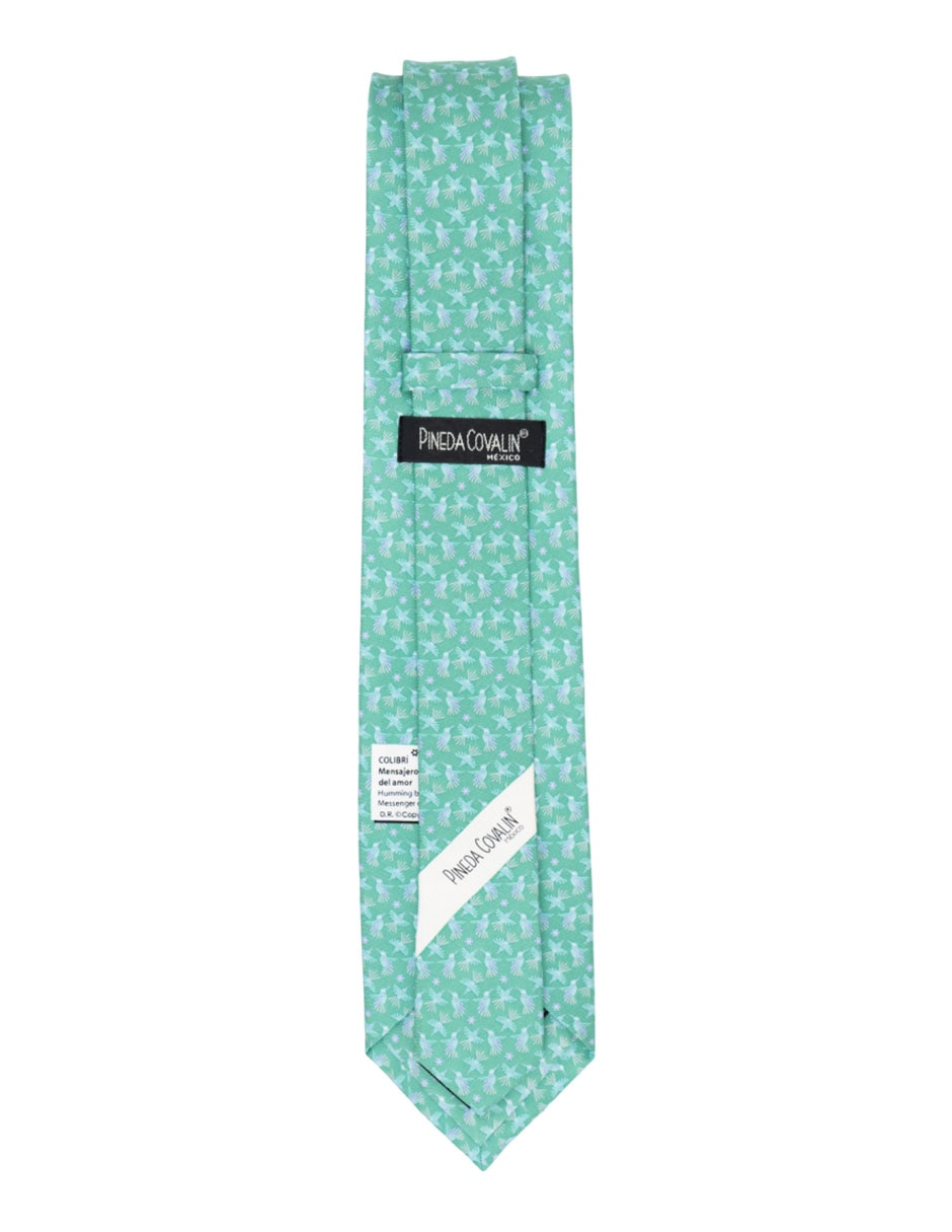 Corbata pineda covalin regular de seda estampada para hombre 2