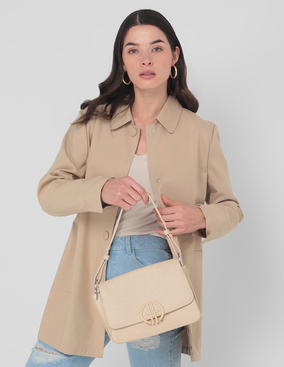 Bolsa shoulder de piel para mujer