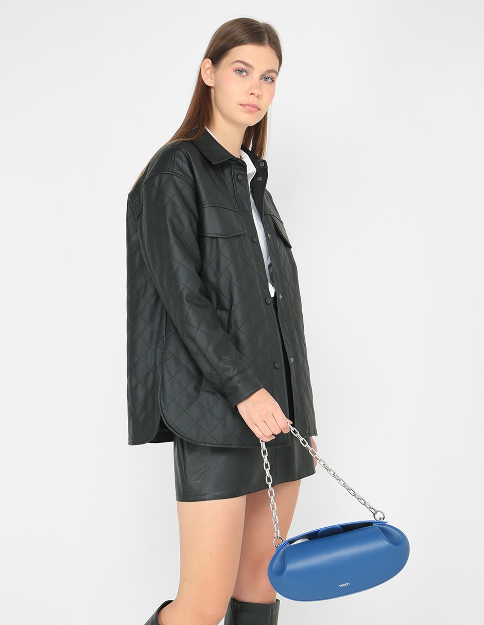 Bolsa hobo de piel para mujer