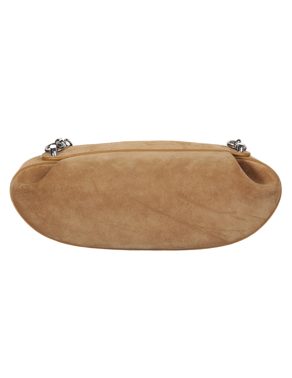 Bolsa shoulder de gamuza para mujer