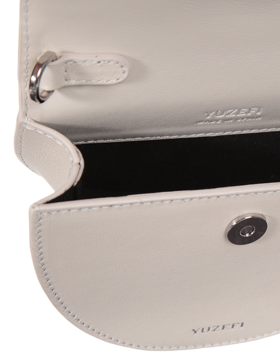 Bolsa messenger de piel para mujer 3