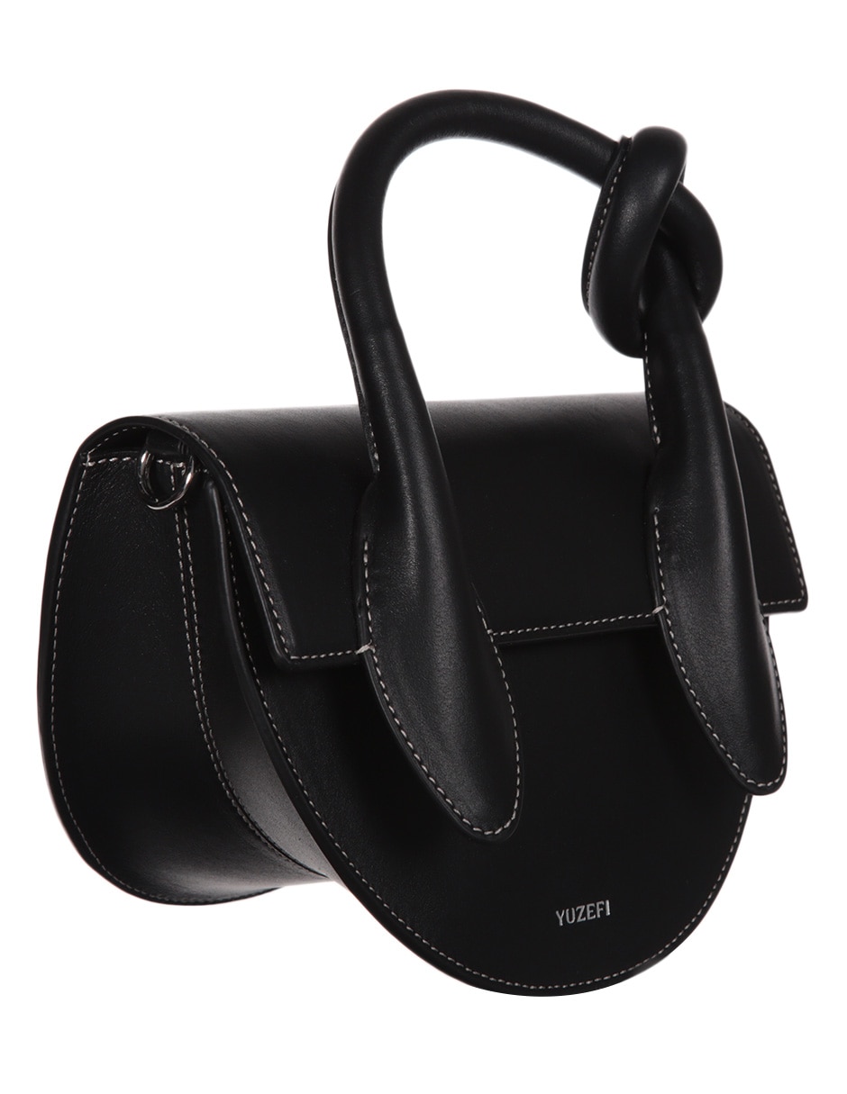 Bolsa bowler de piel para mujer 5