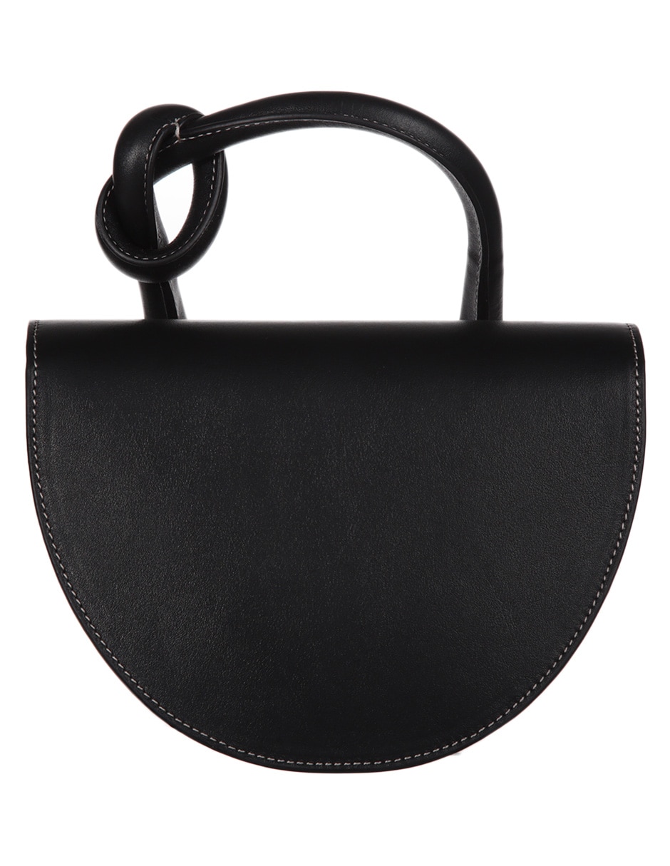 Bolsa bowler de piel para mujer 4