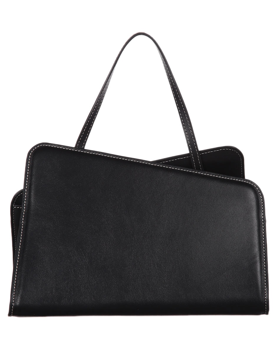 Bolsa satchel de piel para mujer 4