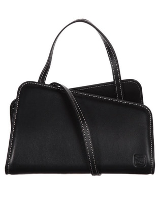 Bolsa crossbody de piel para mujer