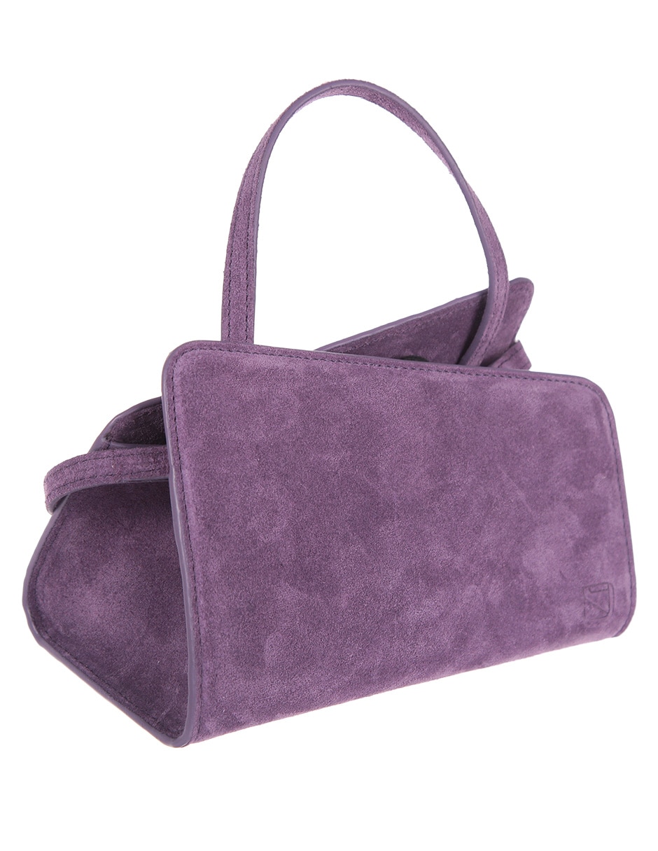 Bolsa crossbody Yuzefi de gamuza para mujer