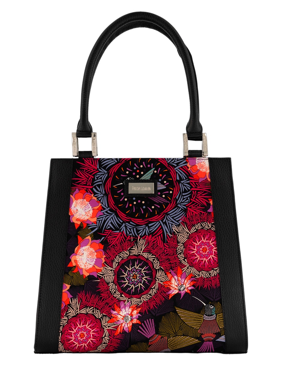 Bolsa satchel de seda para mujer 1