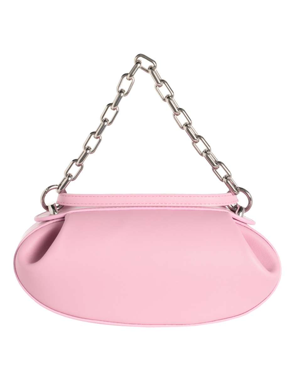 Bolsa flap Dinner Roll de piel para mujer 4