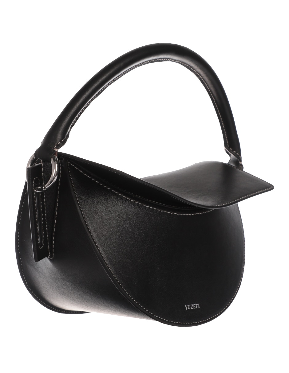 Bolsa flap Dip de piel para mujer 5