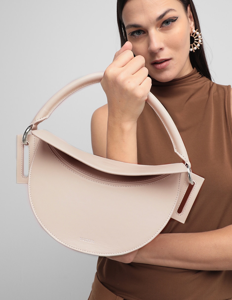 Bolsa shoulder Dip de piel para mujer