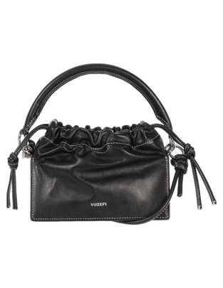 Bolsa satchel Mini Bom de piel para mujer