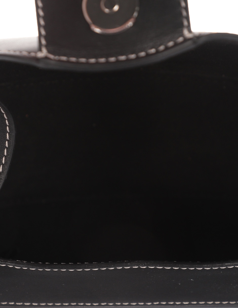 Bolsa hobo Mini Fortune Cookie de piel para mujer 3