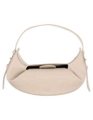 Bolsa flap Mini Fortune Cookie de piel para mujer Bolsa flap Mini Fortune Cookie de piel para mujer
