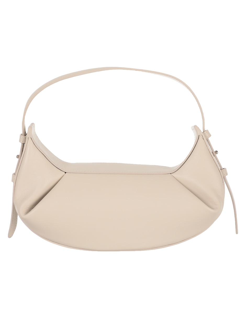 Bolsa flap Mini Fortune Cookie de piel para mujer 4