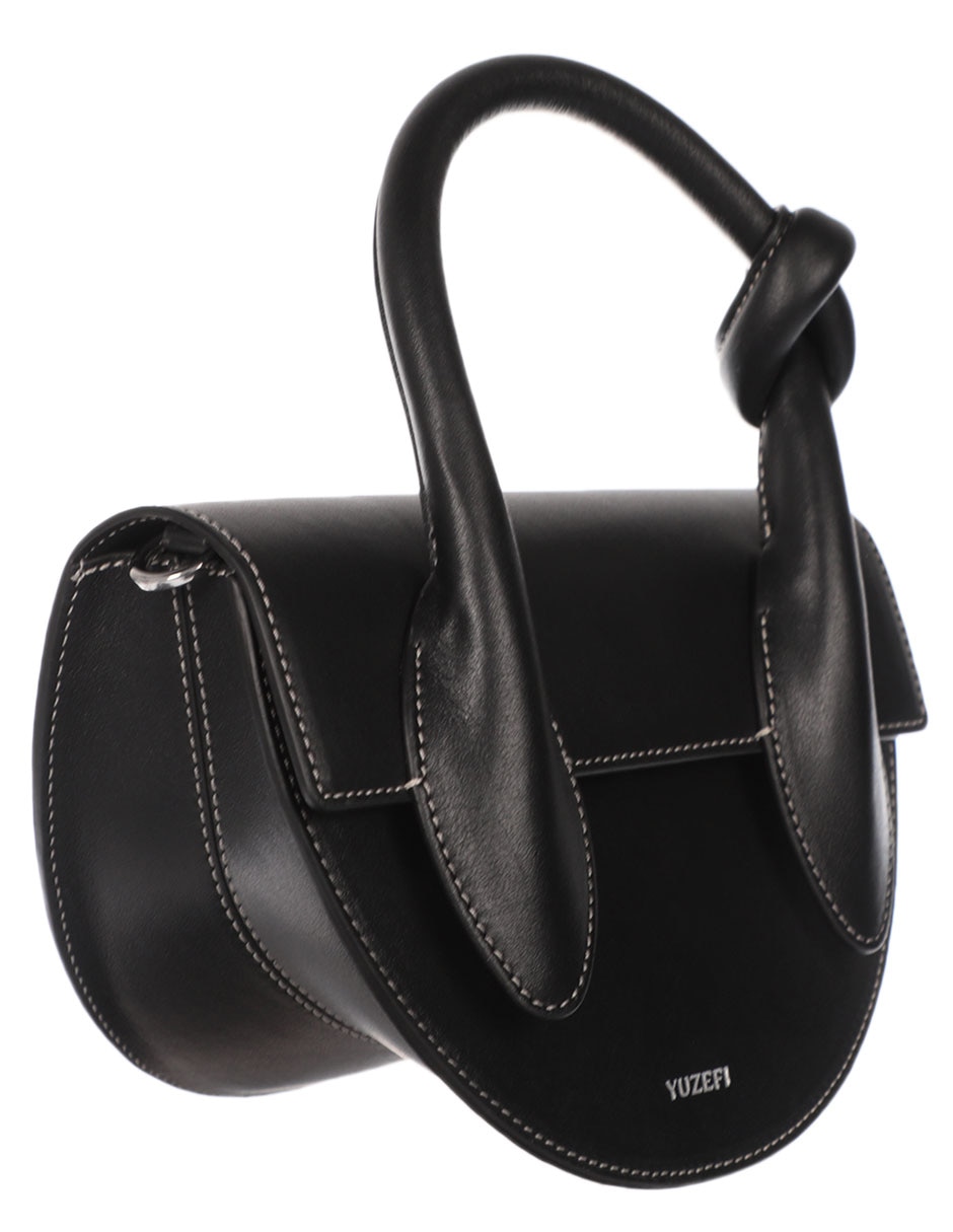 Bolsa flap Pretzel Sing 2 de piel para mujer 5