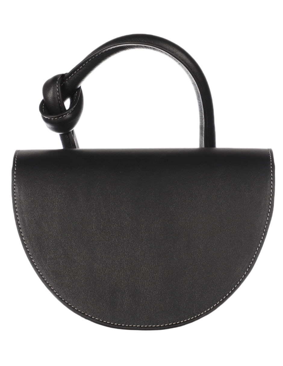 Bolsa flap Pretzel Sing 2 de piel para mujer 4