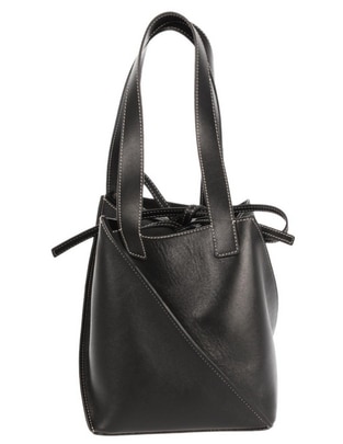 Bolsa tote Small Swirl de piel para mujer