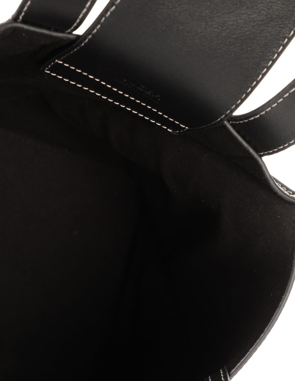 Bolsa tote Small Swirl de piel para mujer 4