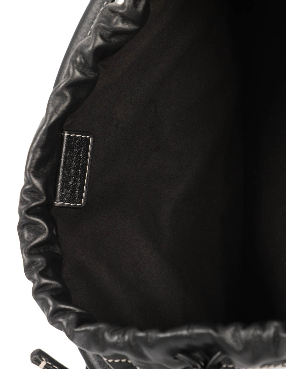 Bolsa crossbody Bom de piel para mujer 4