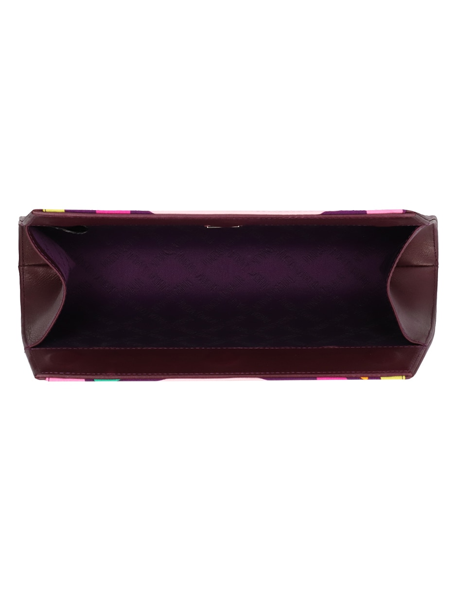 Bolsa clutch Pineda Covalin Mariposa de seda para mujer 4