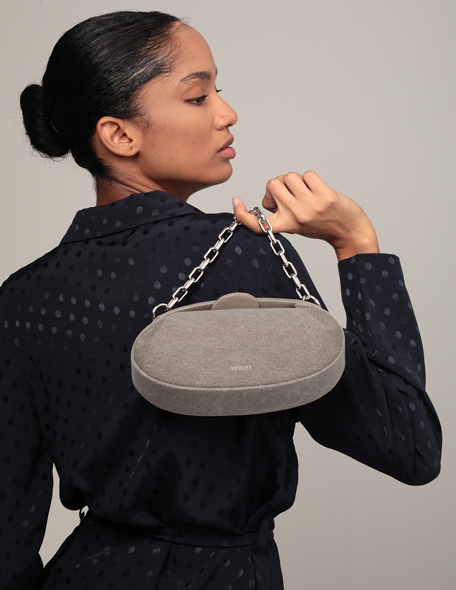Bolsa crossbody Dinner Roll para mujer
