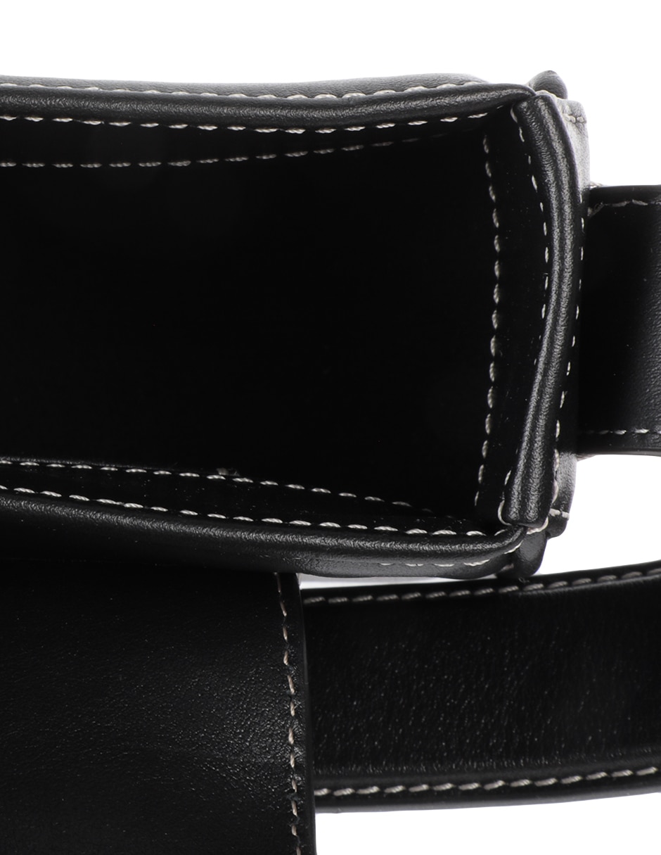 Bolsa flap Koko de piel para mujer