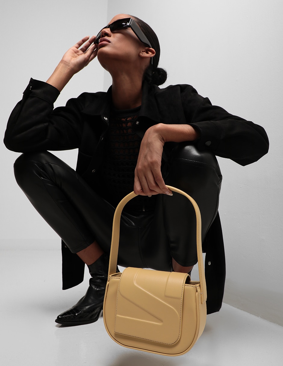Bolsa shoulder de piel para mujer 2