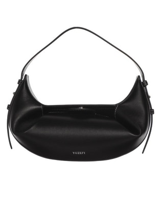 Bolsa hobo Yuzefi Mini Fortune Cookie de piel para mujer