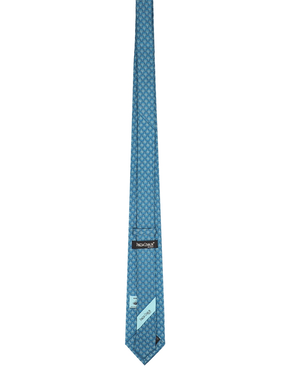 Corbata Agave 22 regular de seda estampado para hombre 4