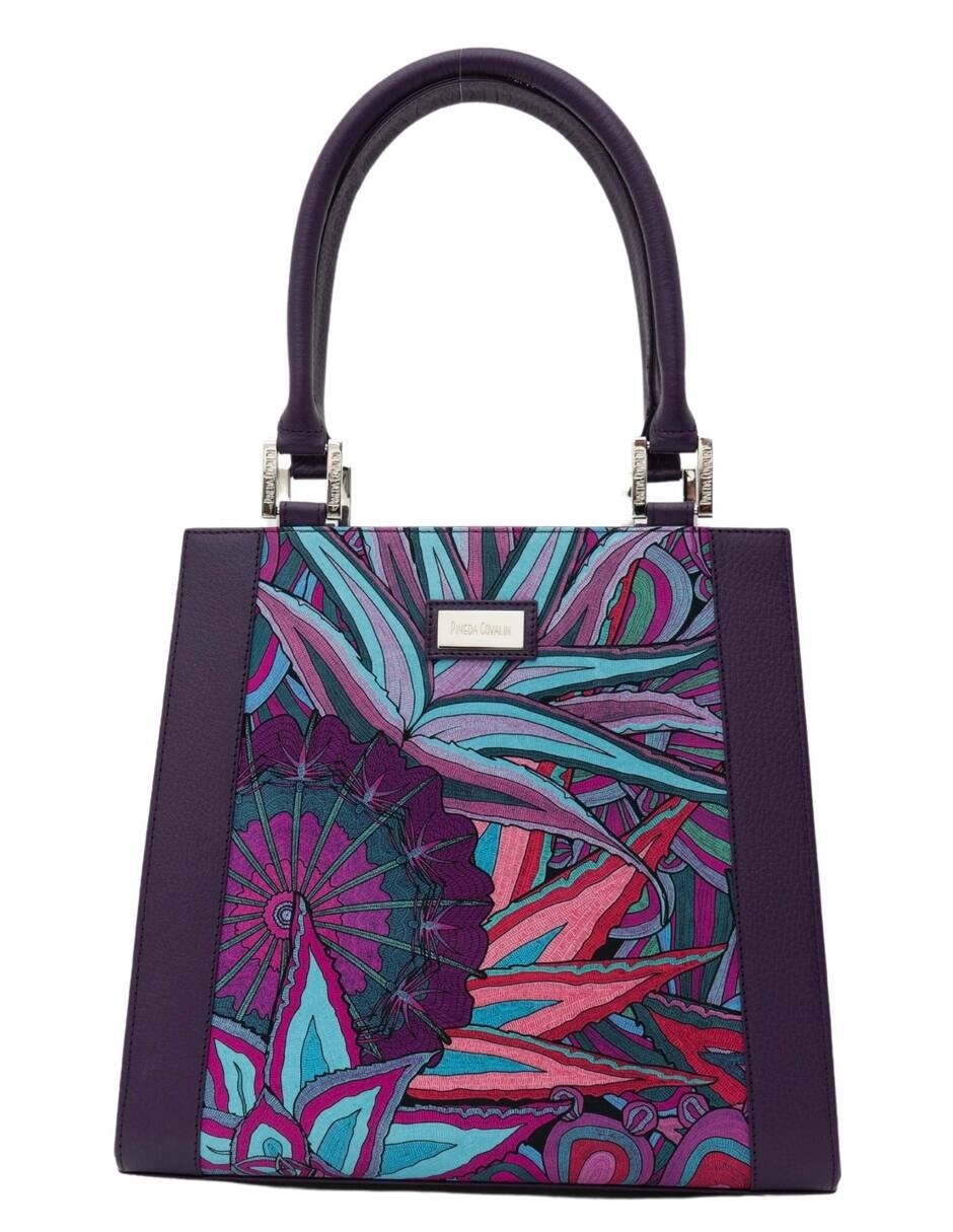 Bolsa satchel de piel para mujer 1