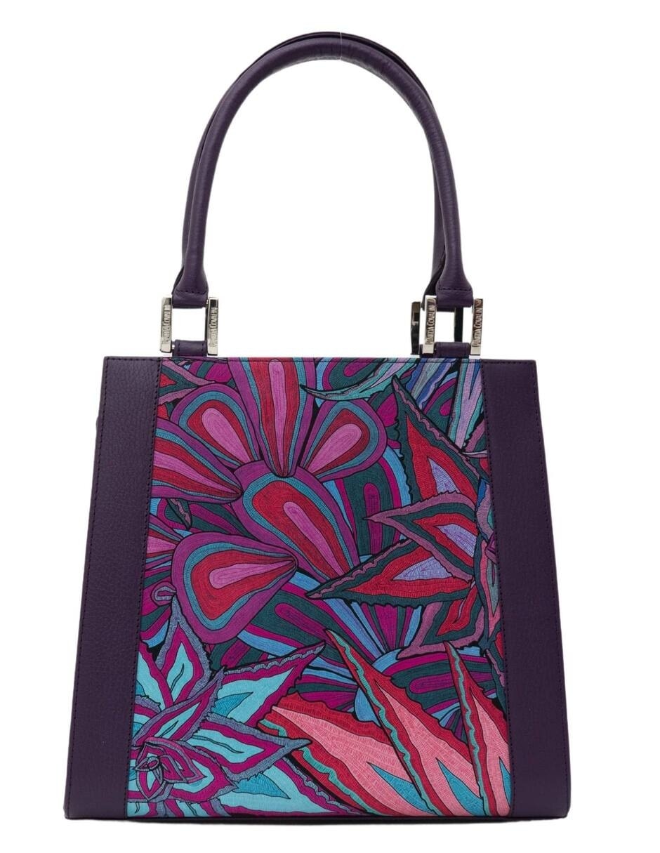 Bolsa satchel de piel para mujer 2