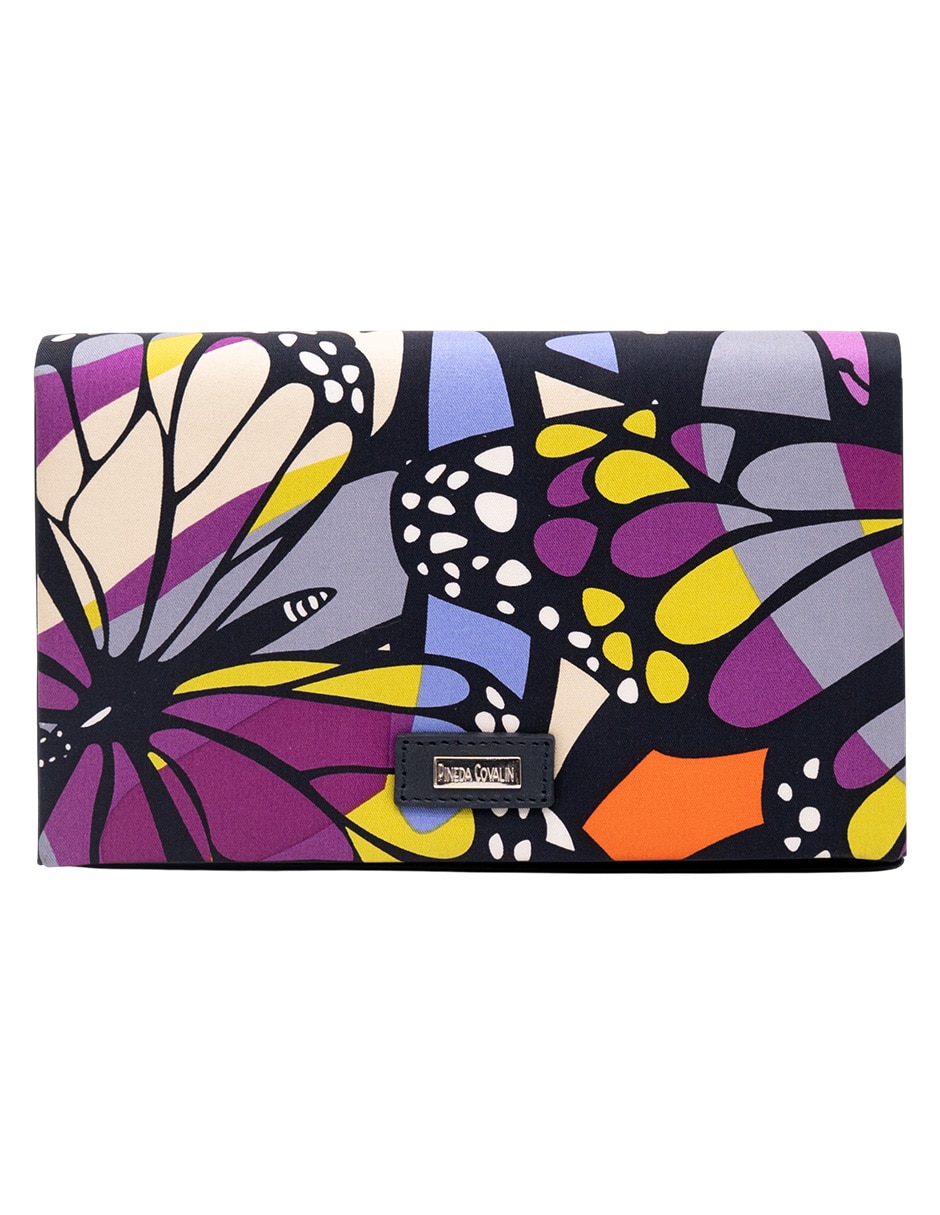 Bolsa clutch pineda covalin mariposa sin licencia de piel para mujer
