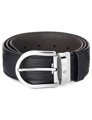 Cinturón de piel unisex