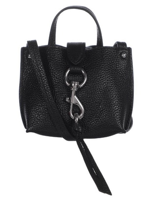 Bolsa crossbody de piel para mujer