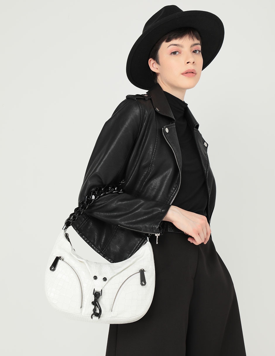 Bolsa shoulder de piel para mujer 2