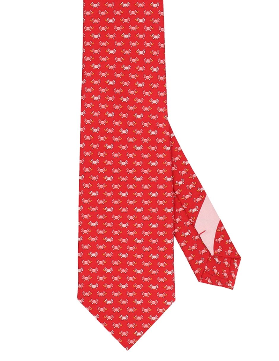 Corbata pineda covalin regular de seda estampado gráfico para hombre