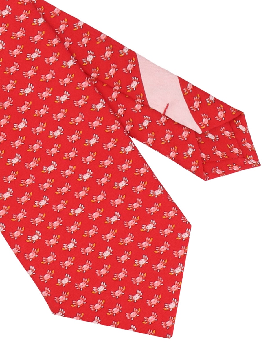 Corbata pineda covalin regular de seda estampado gráfico para hombre