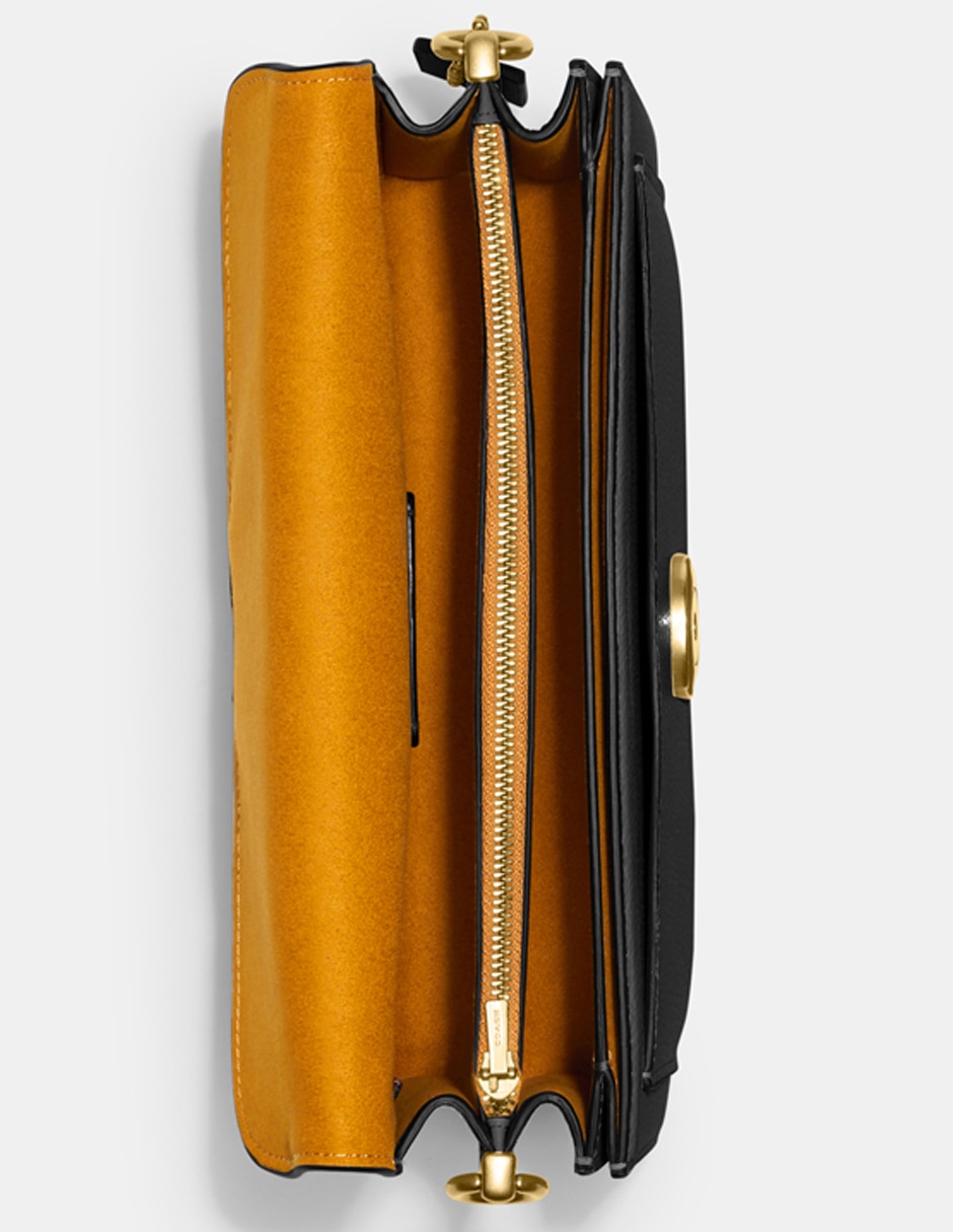 Backpack crossbody Polished Pebble Leather de piel para mujer 4