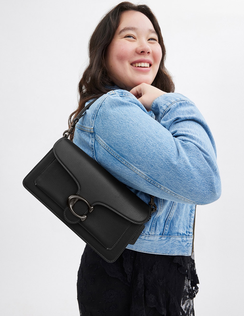 Backpack crossbody Polished Pebble Leather de piel para mujer 6