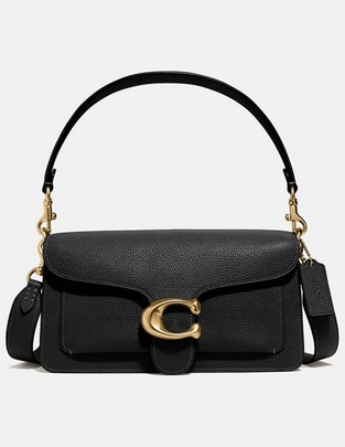 Backpack crossbody Polished Pebble Leather de piel para mujer 1
