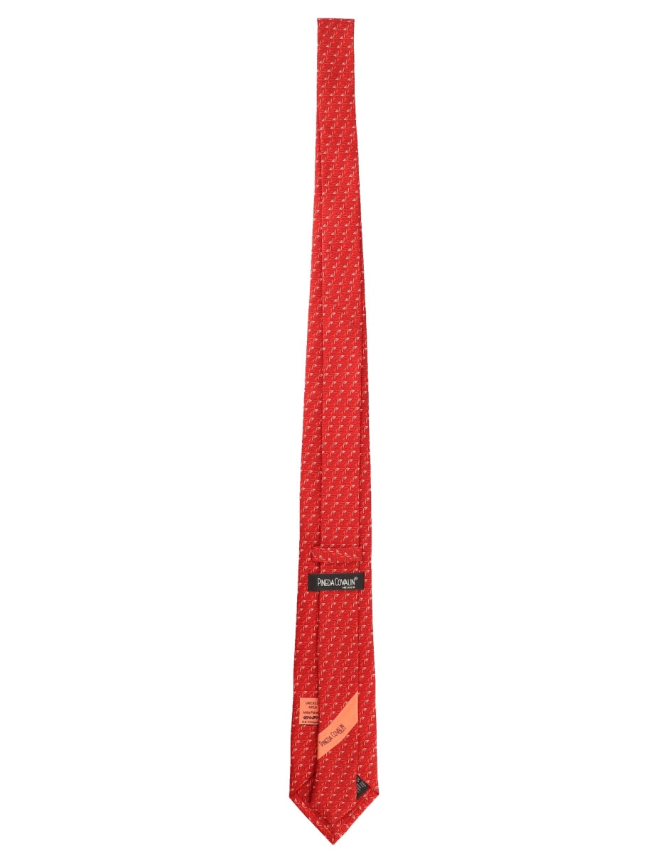 Corbata regular de seda estampado para hombre 3