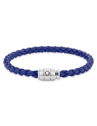 Brazalete de piel acabado pulido