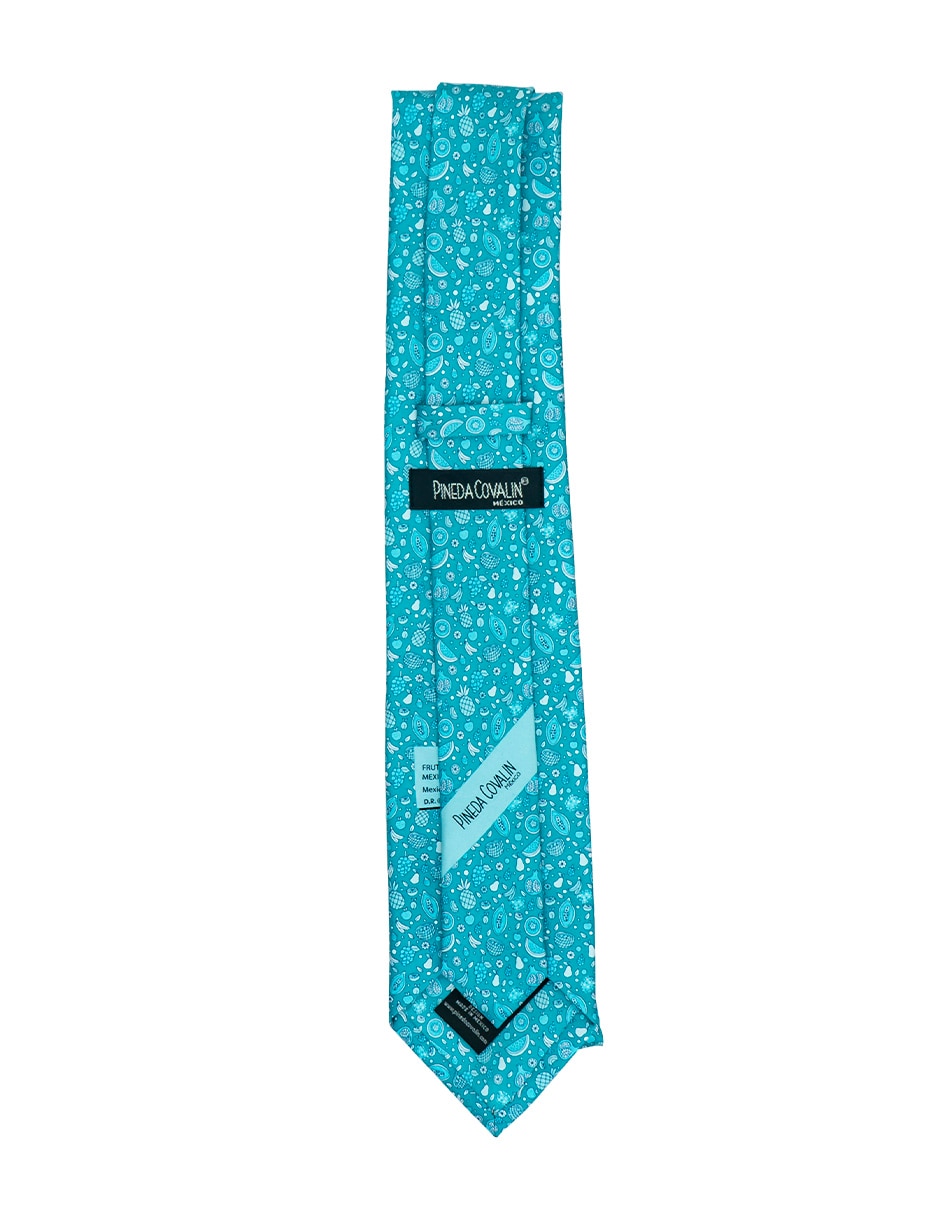 Corbata pineda covalin regular de seda estampada para hombre